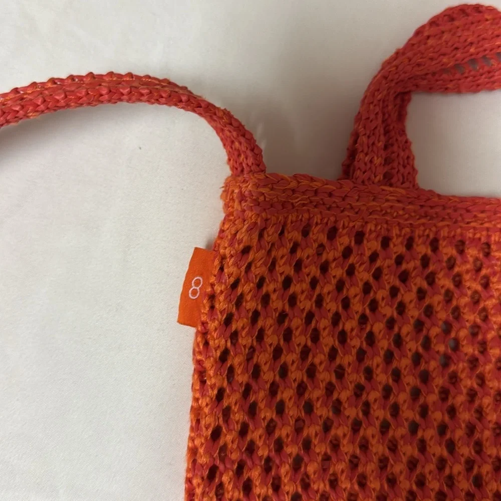 Free‎ People crochet orange crossbody - Picture 5 of 7